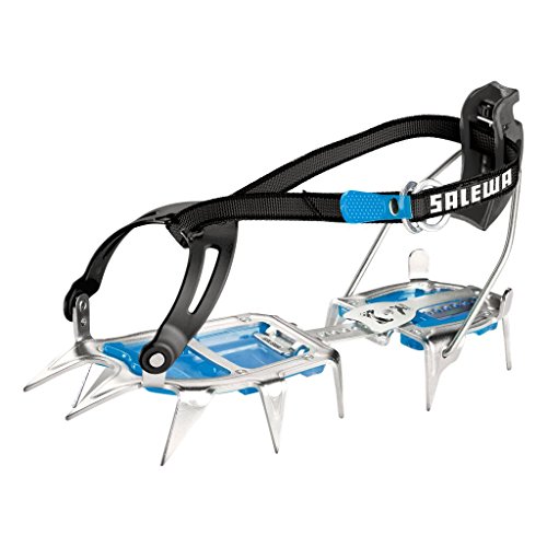 SALEWA Erwachsene ALPINIST ALU COMBI Steigeisen Steel/Blue, UNI