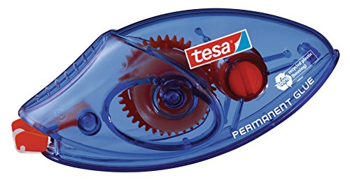 Tesa Einweg-Kleberoller, festklebend 8,5m:8,4mm