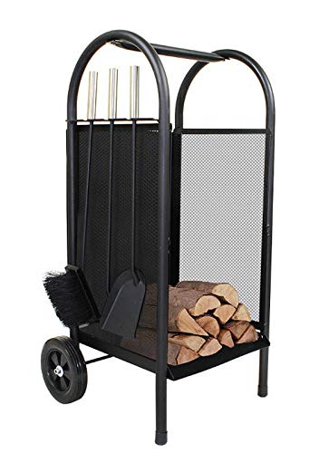 Kaminer Iso trade 811 Trolley für Kaminholz aus Metall