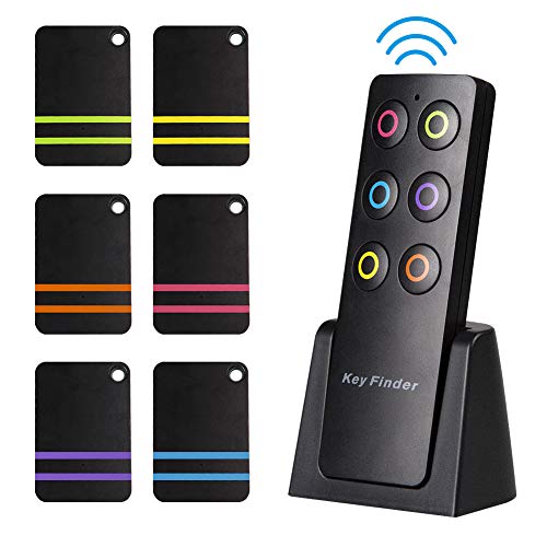 Schlüsselfinder, Innoo Tech Wireless Key Finder mit 6 Empfängern, RF Item Locator, Item Tracker, Support Fernbedienung, Haustier Tracker, Wallet Tracker, Gute Idee für Ihre verlorenen Gegenstände