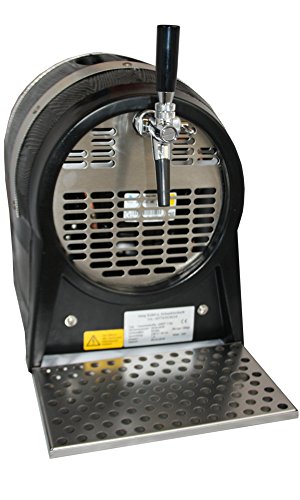Gastrobedarf Westerbarkey Zapfanlage in Bierfassform 1ltg 60l/h mit Kompensatorschankhahn & Tropfblech