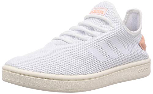adidas Damen Court Adapt Fitnessschuhe, Mehrfarbig Ftwbla/Rospol 000, 40 EU