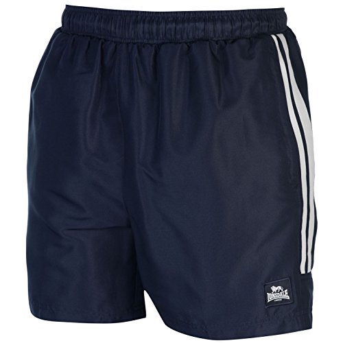 Lonsdale Herren Short Gr. XL, Navy/White/Stripe