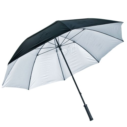 Longridge REGENSCHIRM MIT UV-SCHUTZ, SCHWARZ