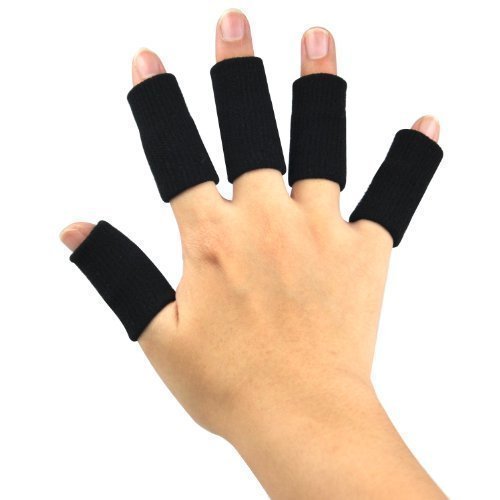 TRIXES Dehnbare Fingerverband zum Schutz beim Sport und bei Arthritis, 10 Stk.