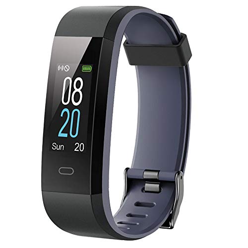 YAMAY Fitness Tracker,Smartwatch Wasserdicht IP68 Fitness Armband mit Pulsmesser 0,96 Zoll Farbbildschirm Aktivitätstracker Pulsuhren Schrittzaehler Uhr Smart Watch Fitness Uhr für Damen Herren
