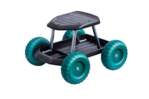 UPP Gartenwagen Rollsitz Gartenhelfer für rückenschonendes Arbeiten Rollwagen Werkstattwagen Sitzroller Roller Garten