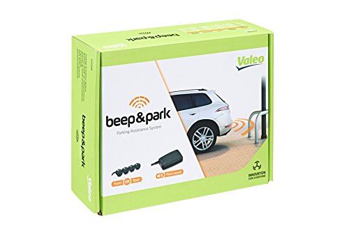Valeo Beep&Park 632200 Einparkhilfe mit 4 Sensoren und Lautsprecher, Schwarz