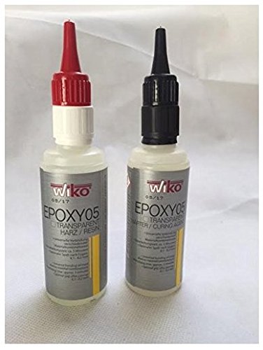 2 Komponenten Epoxy Kleber Transparent 200g Packung 2x 100 ml