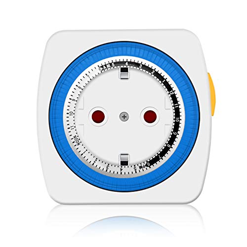 benon B2183 mechanische Zeitschaltuhr, mit Kindersicherung - 3680W, 96 Schaltsegmente