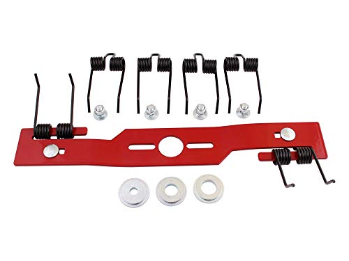 Vertikutierer Umbau für Rasenmäher Vertikutiermesser Kraftharke Universal Kit