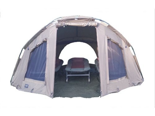MK-Angelsport '5 Seasons Dome 3,5 Mann deluxe' Zelt Karpfenzelt Angelzelt