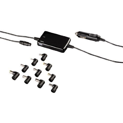 Hama KFZ  Notebook Netzteil für Zigarettenanzünder (universell, inkl. 10 Adapter, 70 Watt, 15-19 V) für Auto / PKW