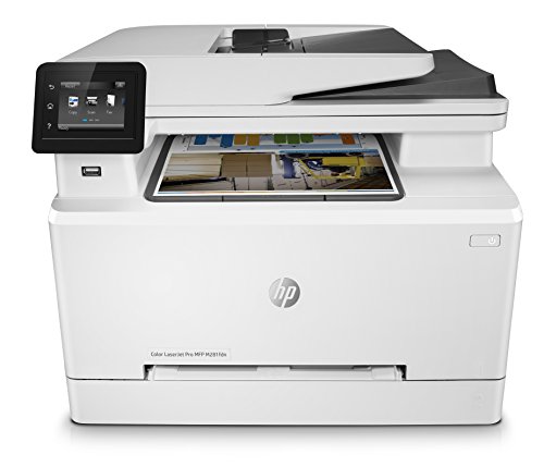 HP Color LaserJet Pro M281fdn Multifunktions-Farblaserdrucker (Drucken, scannen, kopieren, Faxen, LAN, Duplex, Airprint) weiß