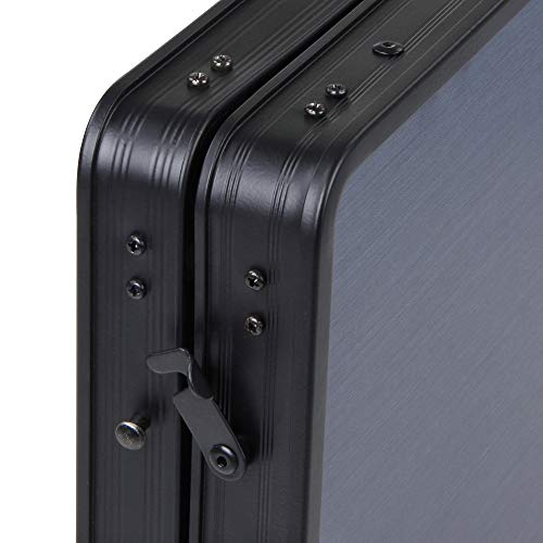10T Campingschrank Flapbox 3 Fächer Schrank klappbare Campingküche Kofferschrank mit Faltmechanismus