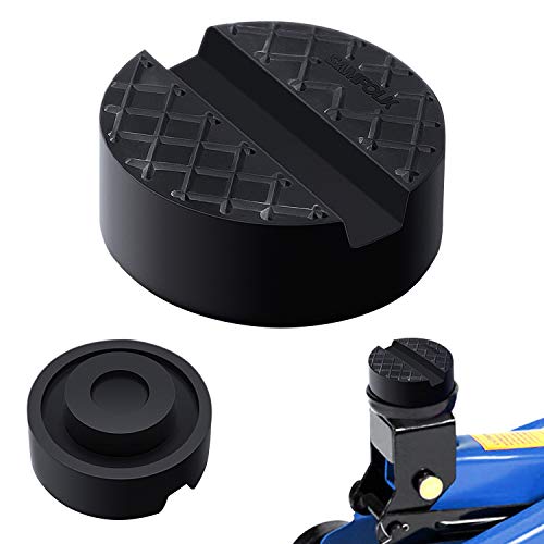 Wagenheber Gummiauflage Universal Gummi Auflage Jack Pads für Autoheber Rangierwagenheber Hebebühnen Unterstellbock, Perfekt Schützt Pkw Lkw Kfz