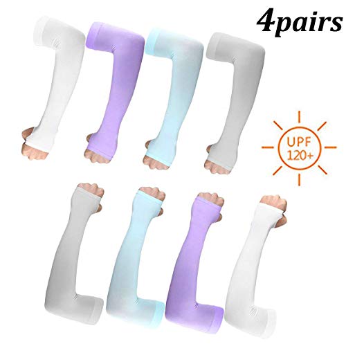 WENTS Arm Ärmel Sommer Armlinge Radsport UV Schutz Kühler Band Schutzhand Arm Kompression Abdeckung Lang Handschuh für alle Outdoor Sport Schutz