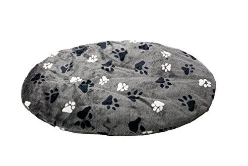 Karlie Kissen Oval Track 60 x 50 x 4 cm, grau