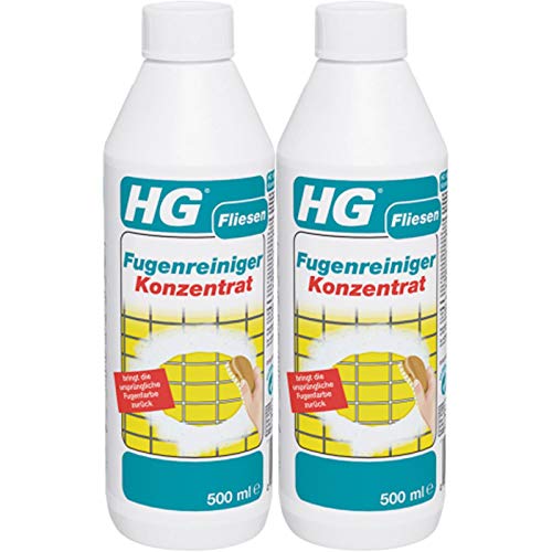 Gardopia Sparpaket: HG Fugenreiniger Konzentrat 2x 500ml - entfernt starke Verunreinigungen
