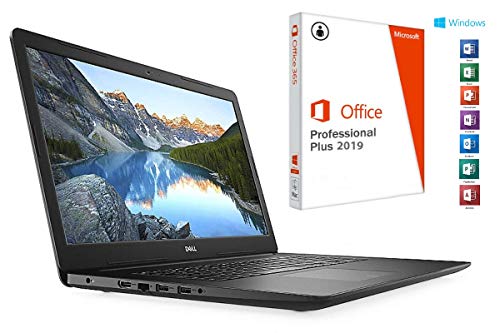 Laptop INSPIRON 3782 - 16GB DDR4-RAM - 1000GB SSD - Windows 10 PRO + MS Office 2016 PRO - 44cm (17.3') MATT - CD/DVD Brenner