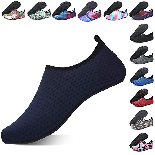 TcIFE Badeschuhe Damen Herren Aquaschuhe Wasserschuhe Strandschuhe Schwimmschuhe Surfschuhe Barfuß Schuhe für Wassersport Beach Pool Surfen Yoga