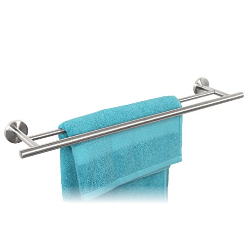 bremermann Bad-Serie PIAZZA – Badetuchstange aus mattem Edelstahl