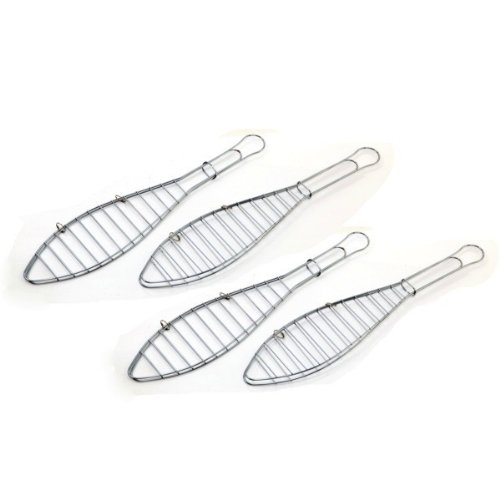 Tepro Fischbräter, Silber, 4-er Set