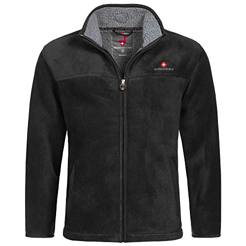 Höhenhorn 26E13 Birnhorn Herren Fleece Jacke Schwarz Gr. XL