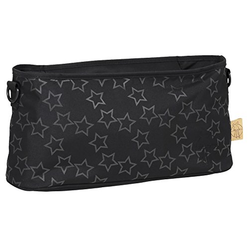 Lässig Casual Buggy Organizer Kinderwagenorganizer-/tasche mit Reißverschluss, Reflective Star black
