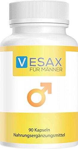 VESAX - 100 % Natürlich - Liebe, Lust + Sperma + Extrem - 90 Kapseln