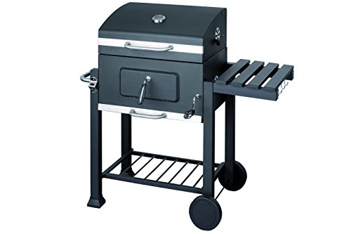 Activa Holzkohle-Grillwagen Angular, schwarz