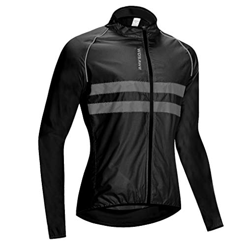 B Baosity Winter Fahrradtrikot Langarm Radtrikot Fahrradshirt Radshirt Rennrad Hemd Fahrrad Fahrradbekleidung Jersey für Männer Frauen - XXXL