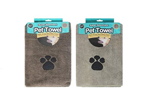 Super saugfähige Mikrofaser-Handtücher für Hunde, 2 Stück