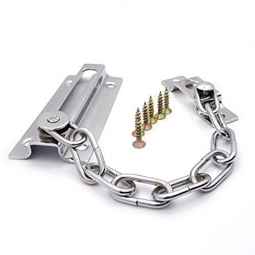 TRIXES solide silberne Tür Sicherheitskette
