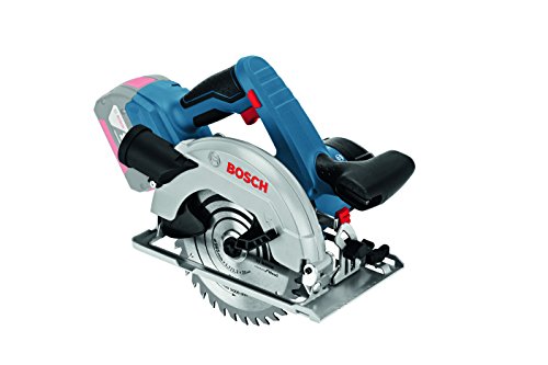 Bosch Professional Akku-Kreissäge GKS 18 V-57 G, Ohne Akku, Kreissägeblatt, Parallelanschlag, Absaugadapter, L-BOXX, Sägeblatt-Ø-: 165 mm, 18 Volt, 06016A2101