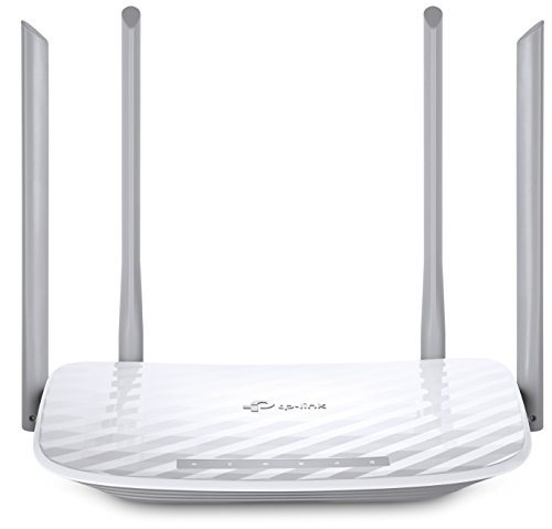 TP-Link Archer C50 V3.0 AC1200 Dualband WLAN Router(für Anschluss an Kabel-/DSL-/GlasfaserModem, 300 Mbit/s(2,4GHz)+867 Mbit/s(5GHz), App Steuerung, IPv6, Print/Media/FTP Server)