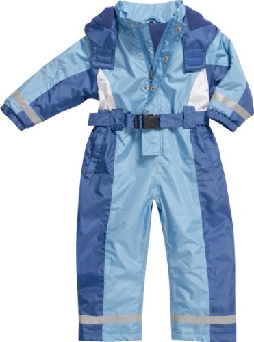 Playshoes Jungen Schneeanzug, Schneeoverall mit Fleece Futter, Gr. 86, Blau (original)