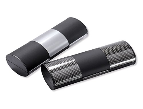 Zauberetui Brillenetui LOGIC Carbon medium lang bicolor 14103C - Etui mit Farbwechsel im Carbon Look