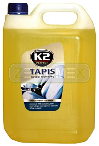 Autositz-Reiniger Polsterreiniger Teppichreiniger Fleckenentferner Fleckentferner Gewebereiniger Nikotinentferner Schmiermittelentferner Ölentferner Geruchsneutralisierer Fasertiefe Reinigung Vinyl Velours Teppiche 5l KANISTER
