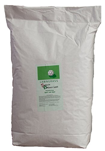 Rasen Sport und Spiel Grassamen Rasensamen Rasensaat Gras 10kg - Qualität zum fairen Preis