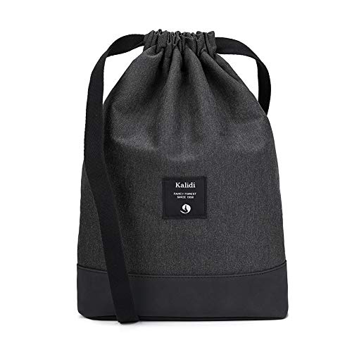 KALIDI Beutel Rucksack Kordelzug Turnbeutel Daypack Gymsack Gym Bag Sportbeutel Rucksack Damen & Herren mit Innentasche 11 Liter für Sport, Reisen und City