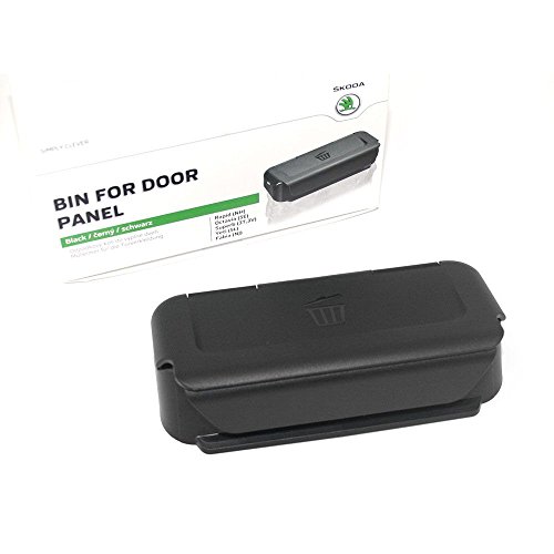 Skoda 5JA0611079B9 Abfalleimer Türverkleidung Abfallbehälter Mülleimer Tür schwarz