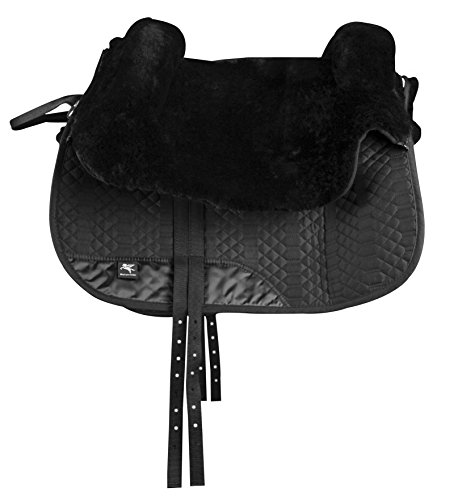 Engel Reitsport Fellsattel R3 Ibero schwarz Lammfell Sattel