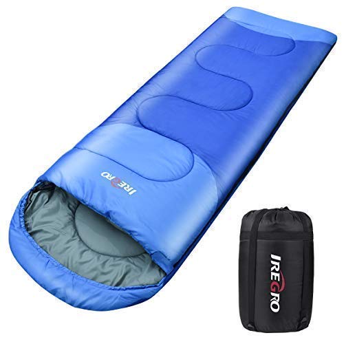 Sotical Schlafsack, Deckenschlafsack 1.8 kg Super Dick Warm Outdoor 100% Baumwollhohlfaser für Camping,Wandern,sonstige Aktivitäten im Freien im 3-Jahreszeiten leicht in Tragetasche,Weich 220 x 80cm
