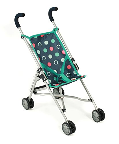 Bayer Chic 2000 601 21 - Mini-Buggy Roma, Puppenwagen, Menta, Navy-Mint