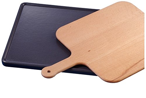 Neff Z1913X0 Backstein Brot Pizza Keramik Holzschieber Pyrolysefest Zubehör Maße: 360 x 375 mm