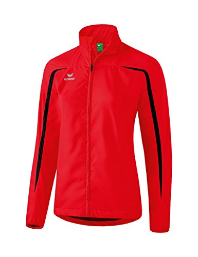 Erima Damen Laufjacke Jacke, rot/Schwarz, 38