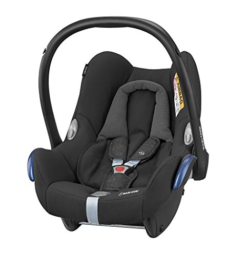 Maxi-Cosi CabrioFix Babyschale Gruppe 0+ (0-13 kg), nomad black, schwarz, ohne Isofix-Station