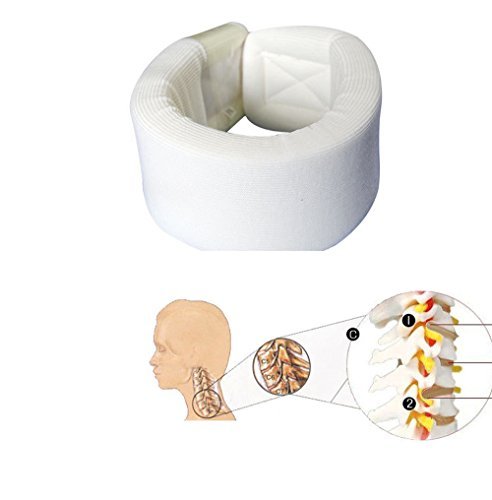 Funwill Halskrause, weich, fest, Schaumstoff, zur Stützung des Nackens, Größe M