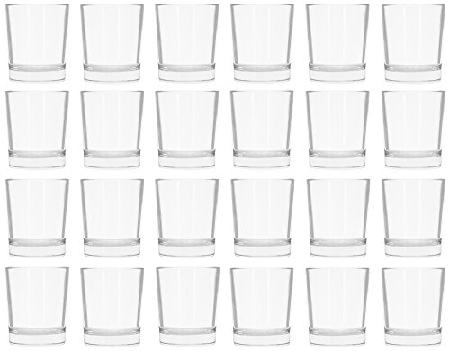 Sandra Rich Teelichtglas 24er Set PROMO klar H. 7cm Ø 5,5cm